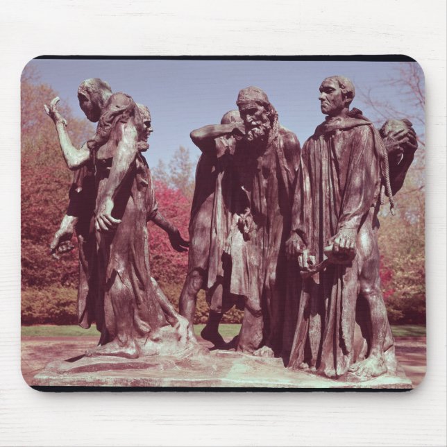 The Burghers of Calais Mouse Pad (Front)