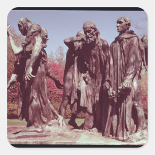 The Burghers of Calais Square Sticker