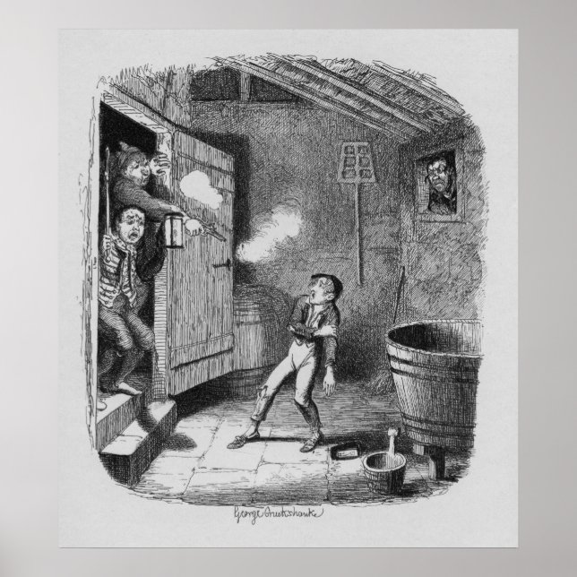 The Burglary from The Adventures of Oliver Poster (Front)