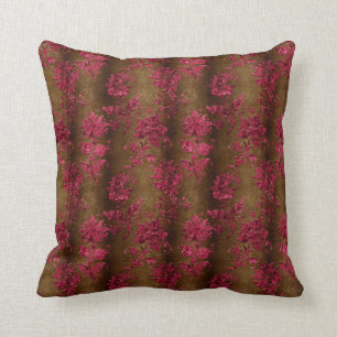 The Burgundy Velvet Series Design 6 Cushion