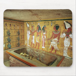 The burial chamber in the Tomb of Tutankhamun Mouse Pad