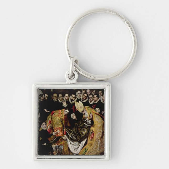 The Burial of Count Orgaz Key Ring (Front)