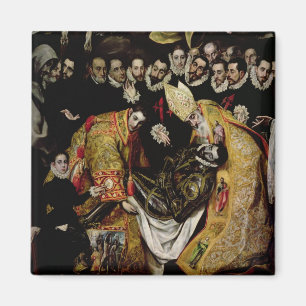 The Burial of Count Orgaz Magnet