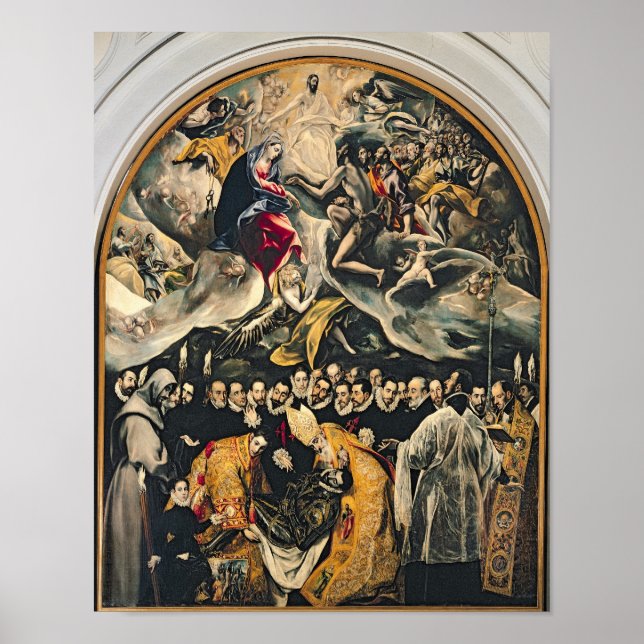 The Burial of Count Orgaz Poster (Front)