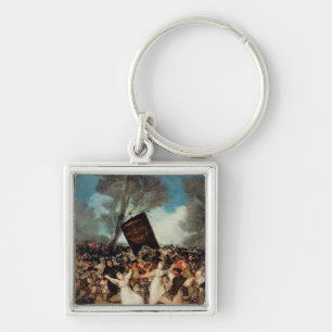 The Burial of the Sardine c.1812-19 Key Ring