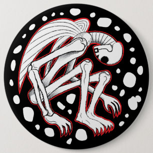 The Buried Angel 6 Cm Round Badge