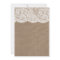The Burlap & Lace Wedding Collection Invitations