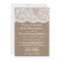 The Burlap & Lace Wedding Collection Invitations