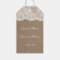 The Burlap & Lace Wedding Collection Tags