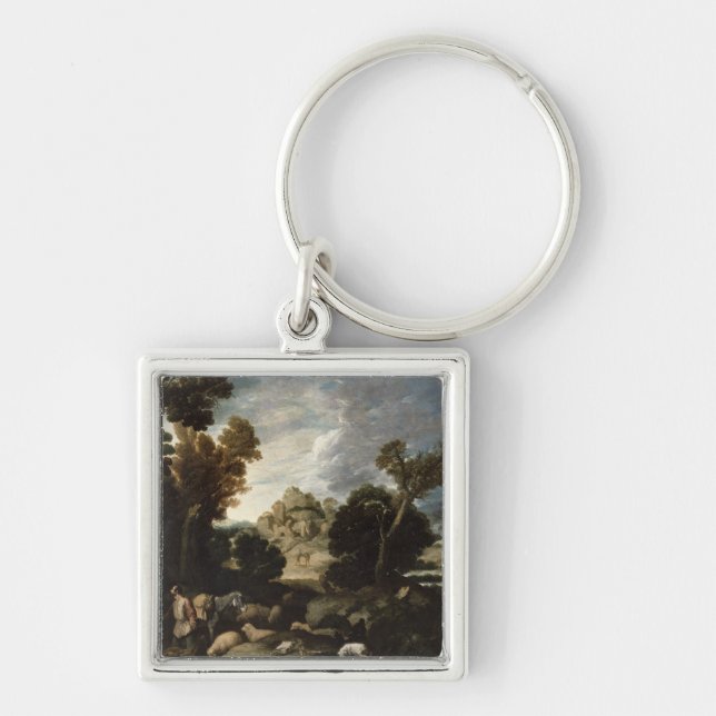 The Burning Bush, c.1635 Key Ring (Front)