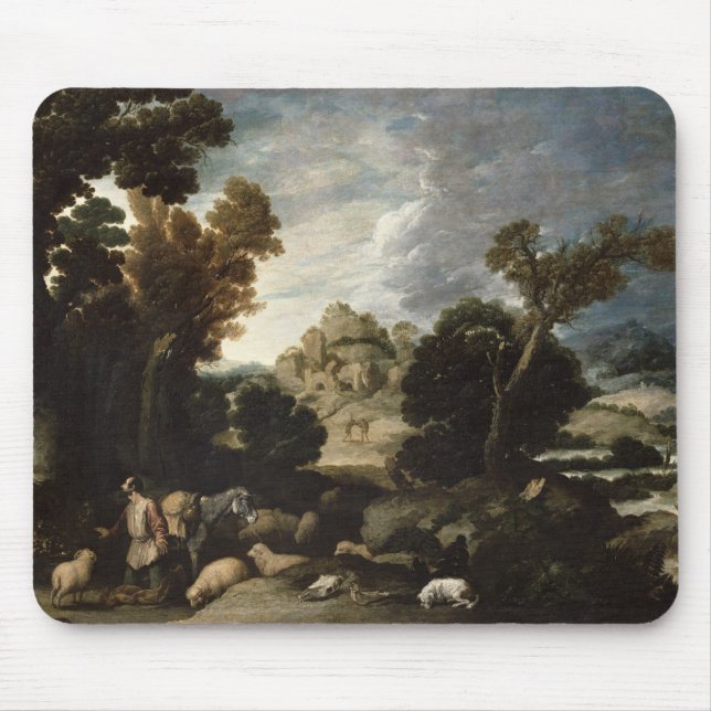 The Burning Bush, c.1635 Mouse Pad (Front)