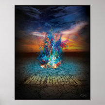 The Burning Bush Canvas Print
