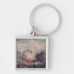 The Burning of the Chateau d'Eau Key Ring