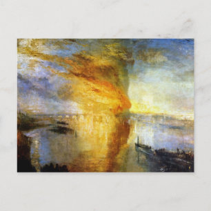 The Burning of the Houses of Lords and Commons Postcard