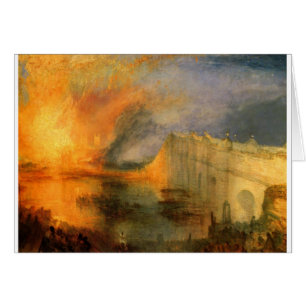 The Burning of the Houses of Parliament by William