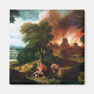 The Burning of Troy Magnet