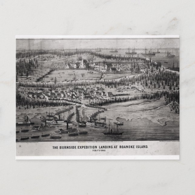The Burnside Expedition Postcard (Front)