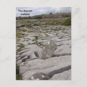 The Burren, Co. Clare, Ireland. Postcard