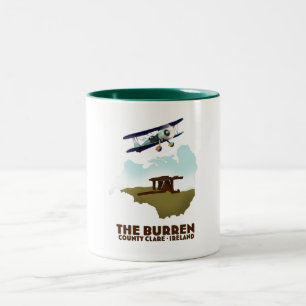 The Burren County Clare Ireland Two-Tone Coffee Mug