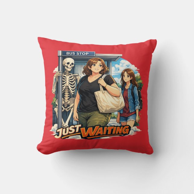 The bus stop cushion (Front)