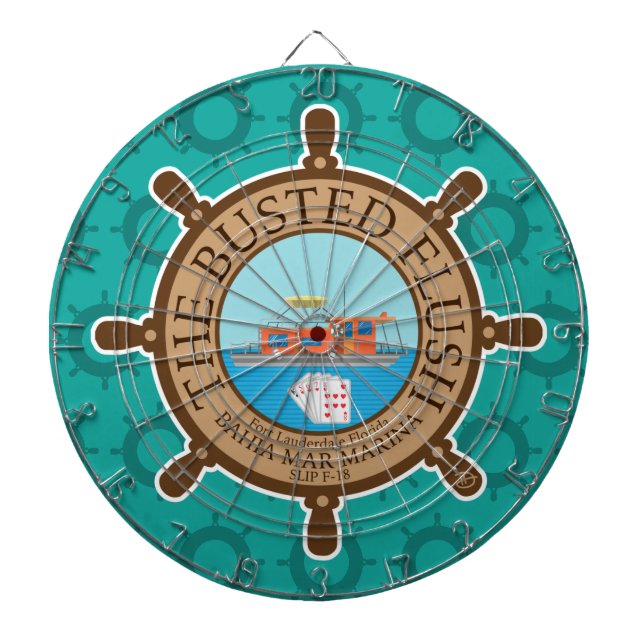 The Busted Flush (Primary) - Dartboard (Front)