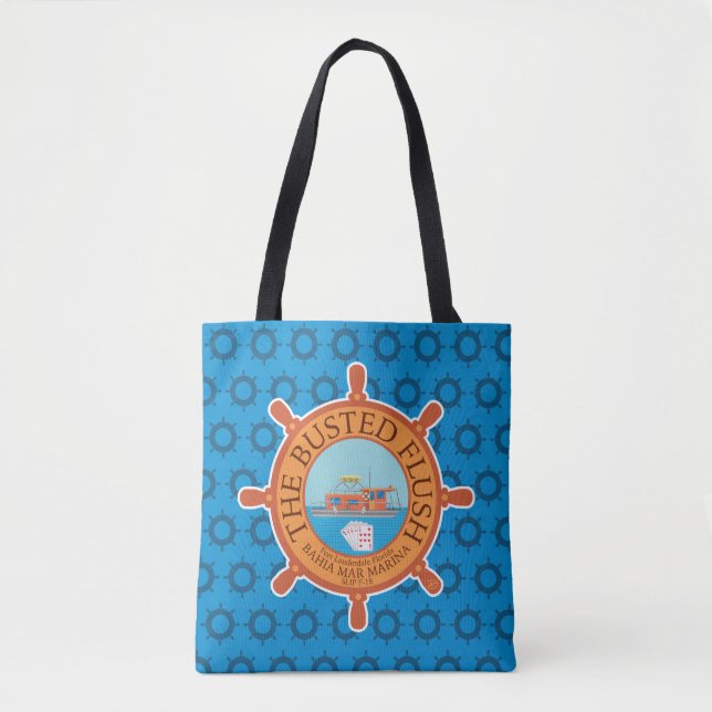 The Busted Flush (Secondary) - Tote Bag (Front)