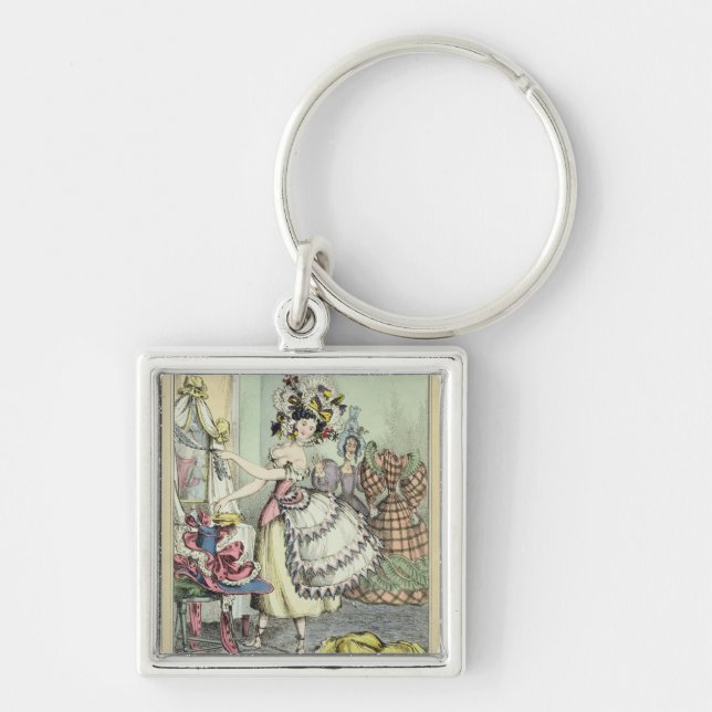 The Bustle, published by Thomas McLean, London (co Key Ring (Front)