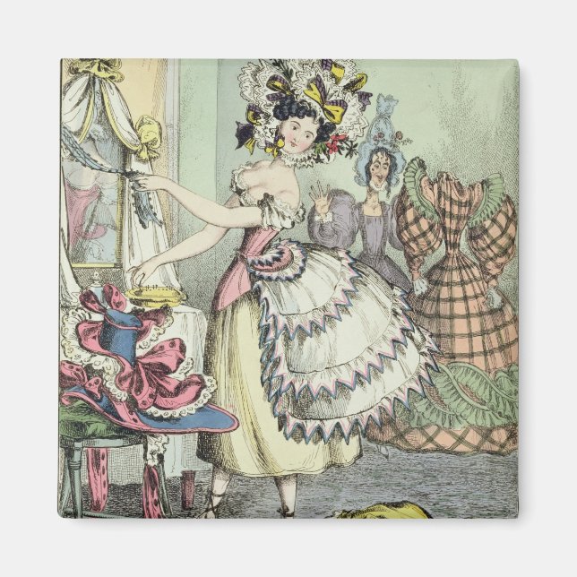 The Bustle, published by Thomas McLean, London (co Magnet (Front)