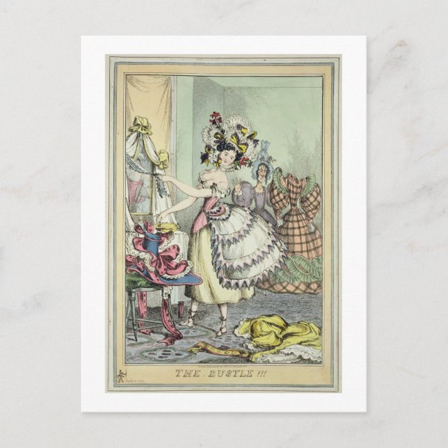 The Bustle, published by Thomas McLean, London (co Postcard (Front)