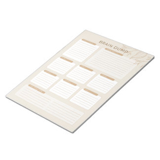 The Busy Jewish Mum's Brain Dump 2024 Notepad