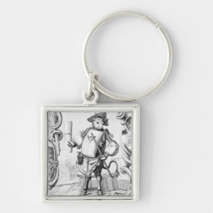 The Butcher, published 1746 Key Ring