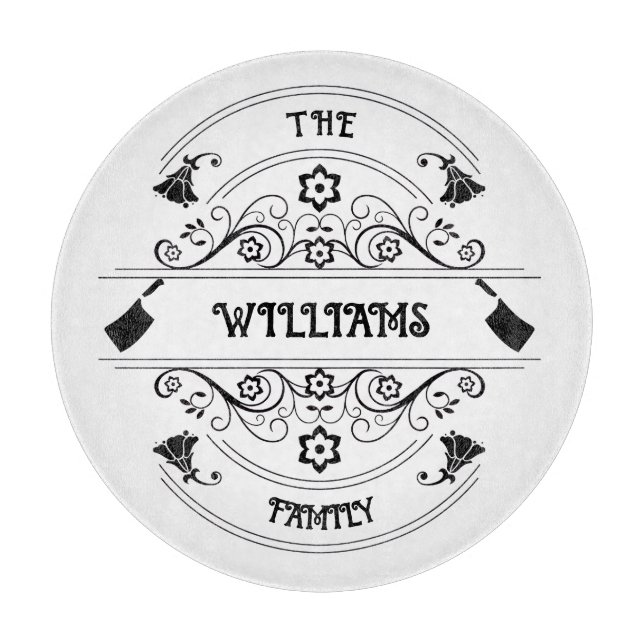 The Butcher's Boutique Glass Cutting Board (Front)