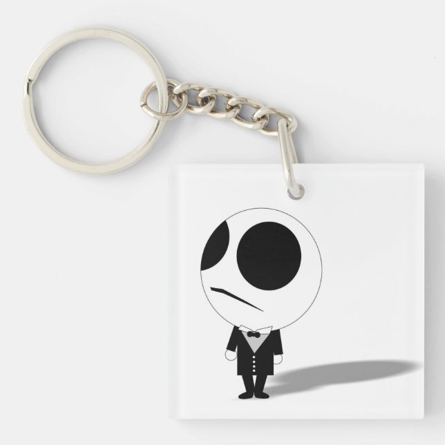 The Butler Acrylic Keychain (Front)