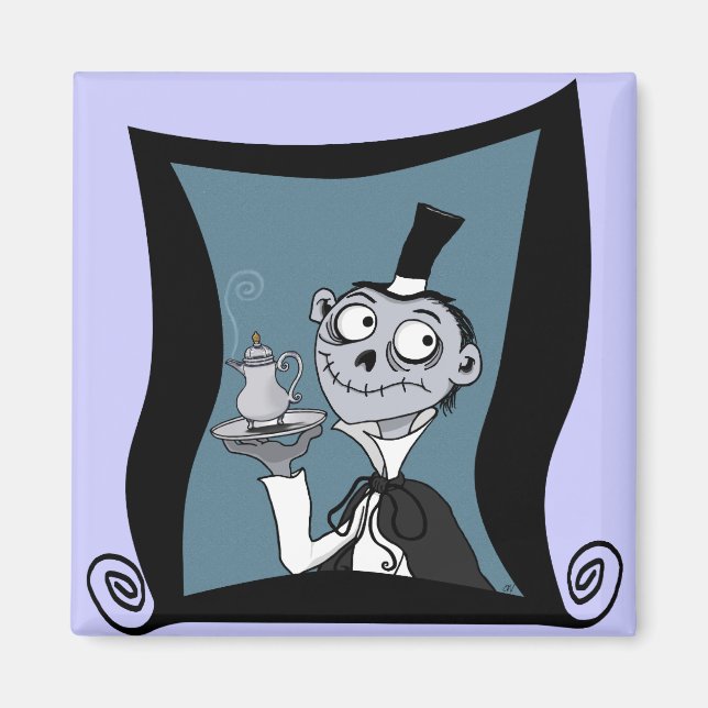 'The Butler Aloysius' Magnet (Front)