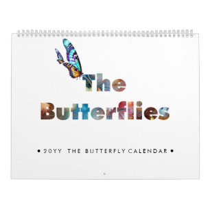 The Butterflies Calendar Personalise The Year
