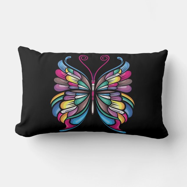 the butterfly design lumbar cushion (Front)