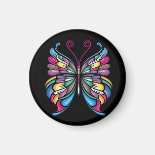the butterfly design magnet
