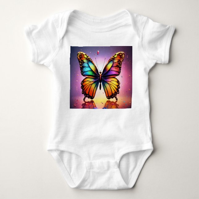 The Butterfly Effect  Baby Bodysuit (Front)