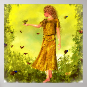 The Butterfly Fairy Poster