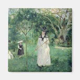 The Butterfly Hunt, 1874 Magnet