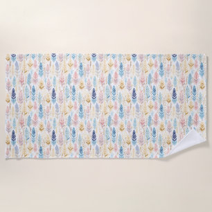 The Butterfly Is A Flying Flower Beach Towel