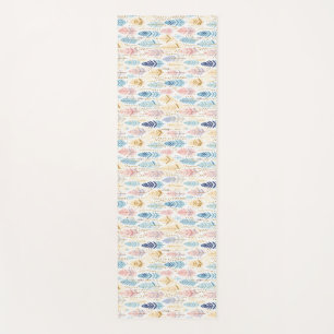 The Butterfly Is A Flying Flower Yoga Mat