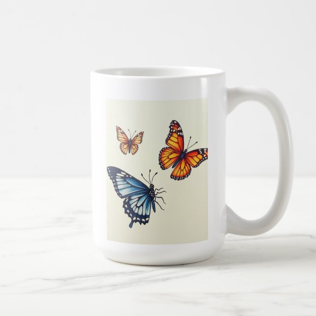 The butterfly Mugs (Right)