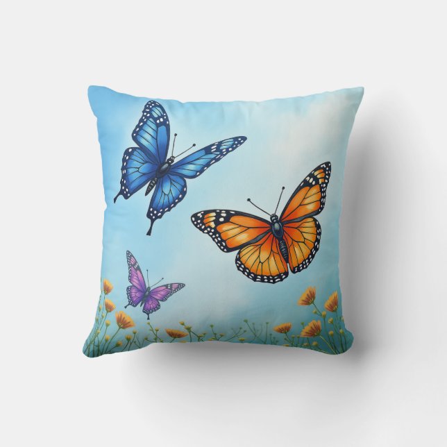 The butterfly Pillows (Back)