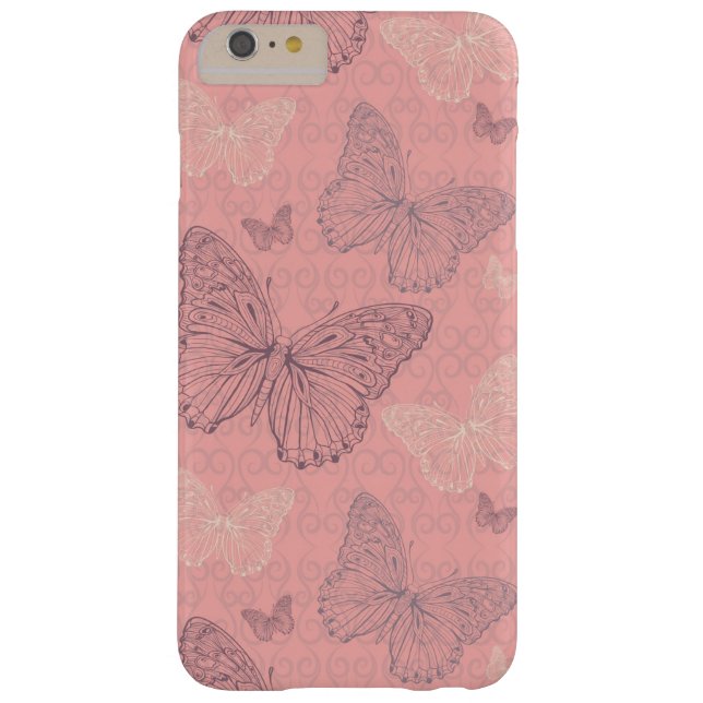 The Butterfly Pink Case-Mate iPhone Case (Back)