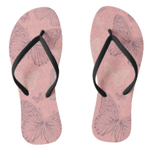 The Butterfly Pink Thongs