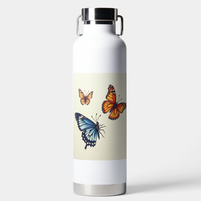 The butterfly Water Bottles (Front)