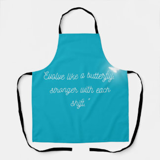 The Butterfly's Evolution Apron