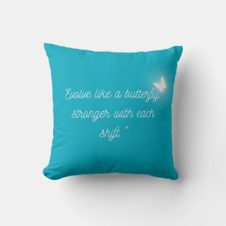 The Butterfly's Evolution Cushion
