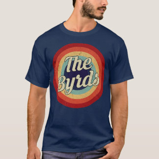 The Byrds Retro Circle Vintage T-Shirt